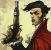 Картина с Ловкачом из Fable 2