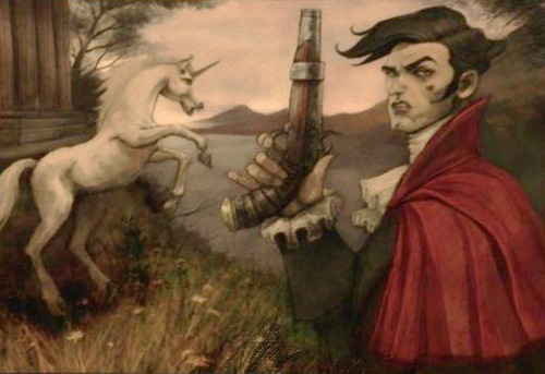 Картина с Ловкачом из Fable 2
